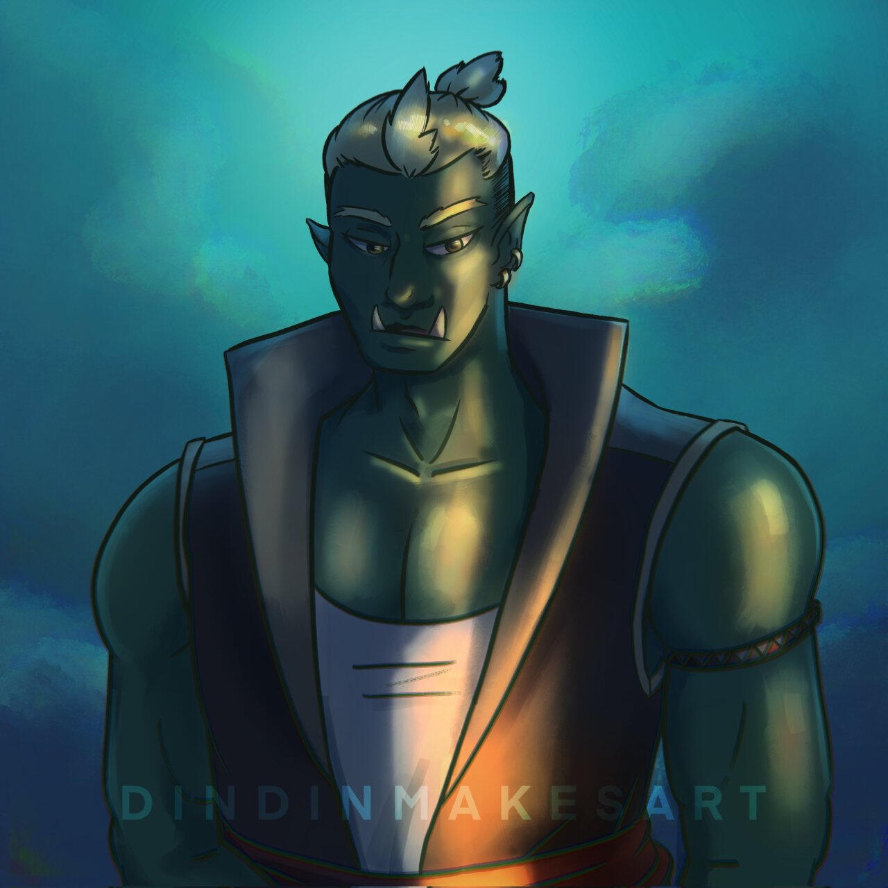 Gyorik &quot;York&quot; Rogdul from youTube Show Drawtectives (Fanart)